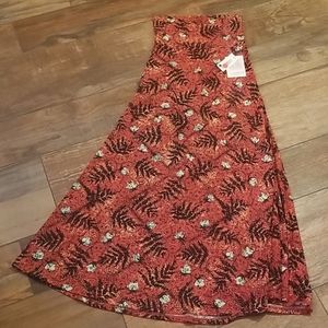 NWT Lula Roe Maxi Skirt